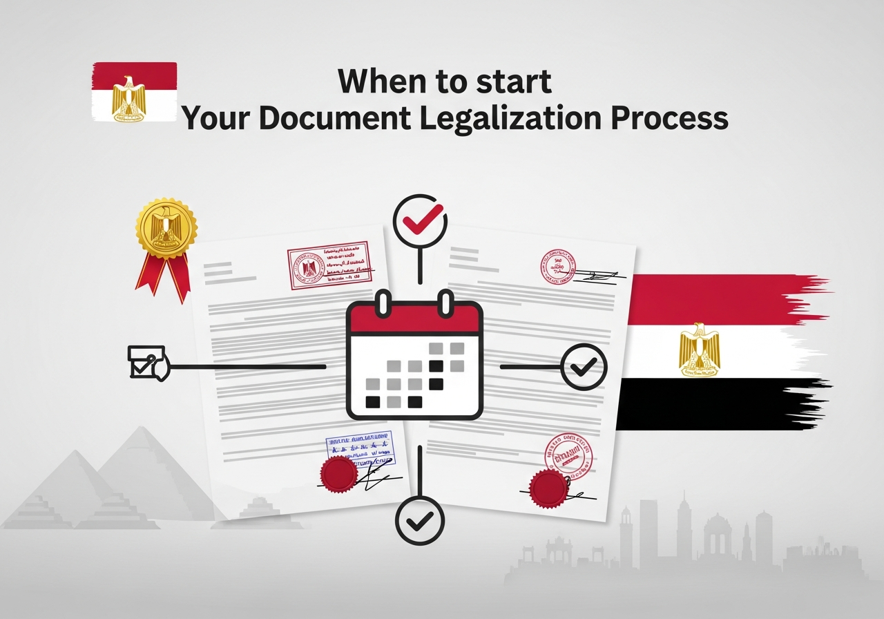 When Should You Start the Document Legalization Process for Egypt?